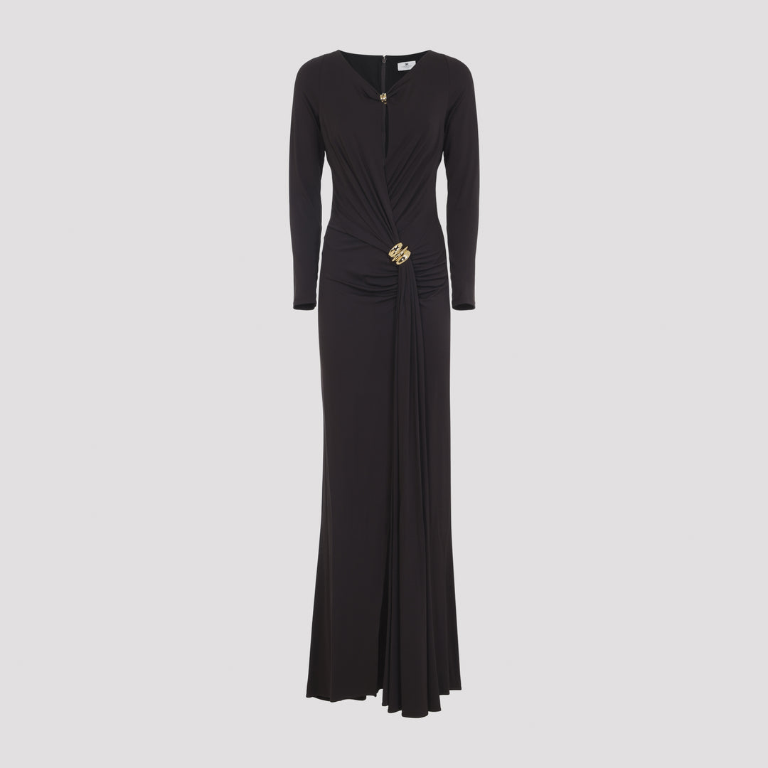 Elisabetta Franchi Long dresses - Marrone | 558552c4bcd97ac16694c34c83ce24faca6061a4