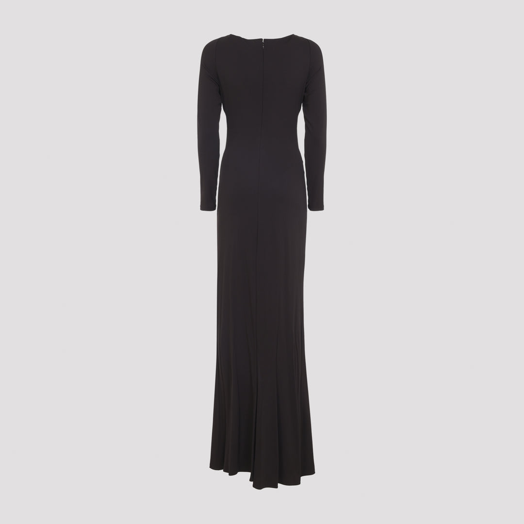 Elisabetta Franchi Long dresses - Marrone | 430881e02e7bd4515a594cdada01171b805f03b0