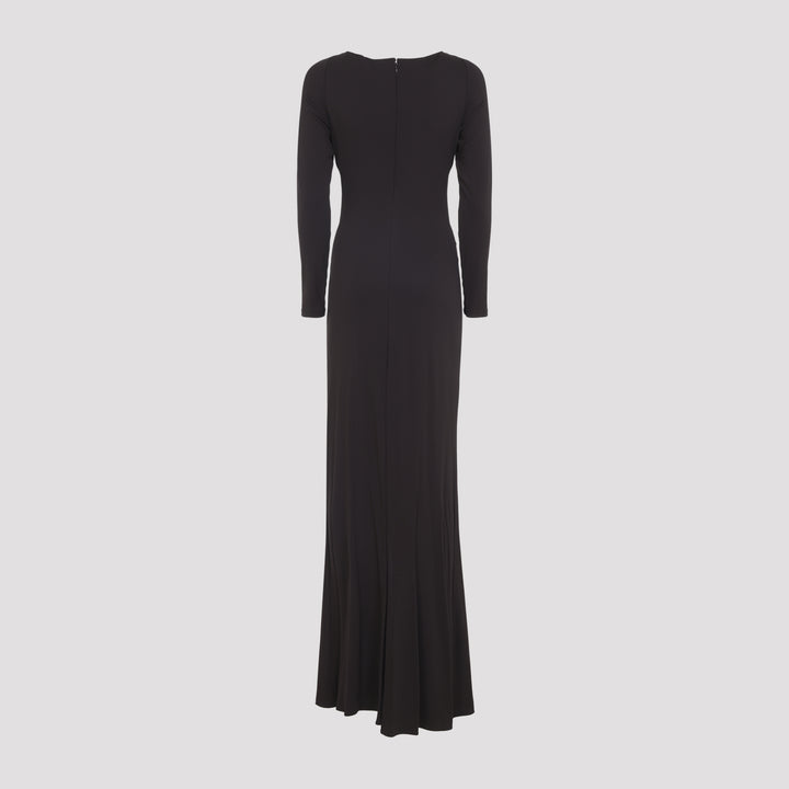 Elisabetta Franchi Long dresses - Marrone | 430881e02e7bd4515a594cdada01171b805f03b0