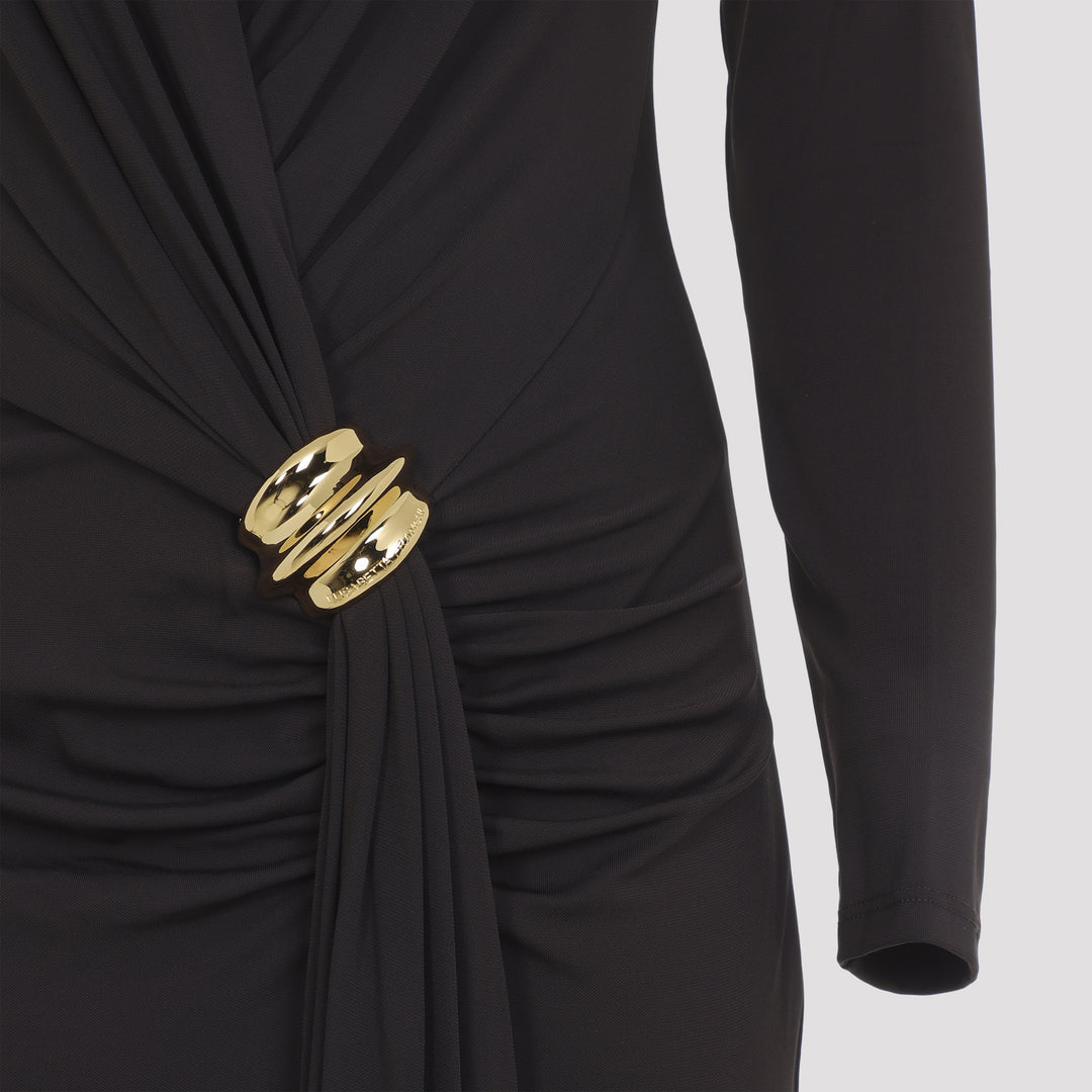 Elisabetta Franchi Long dresses - Marrone | 931b585d8b1c8b64162b9883df01f1bbddf08f93
