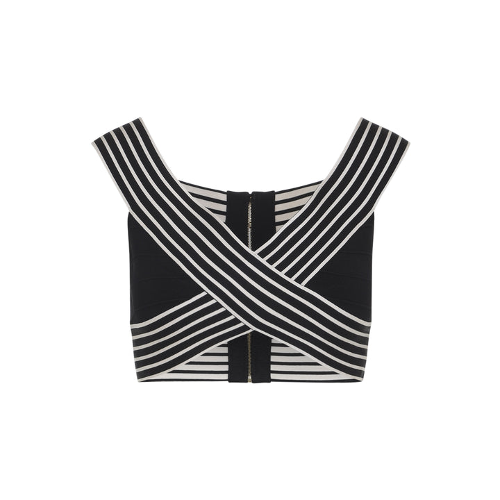 Elisabetta Franchi Top - Nero | a9565b64dd8fc525b7da31b9899726608f3ec3de