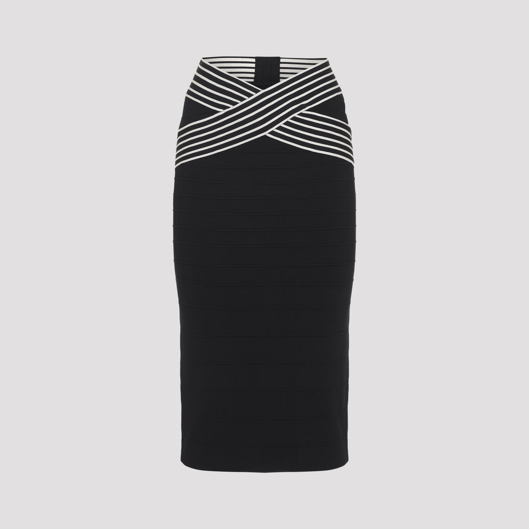 Elisabetta Franchi Midi skirts - Nero | 848d19e77a0e8d64a4dff01ca37e3070b1debe0b