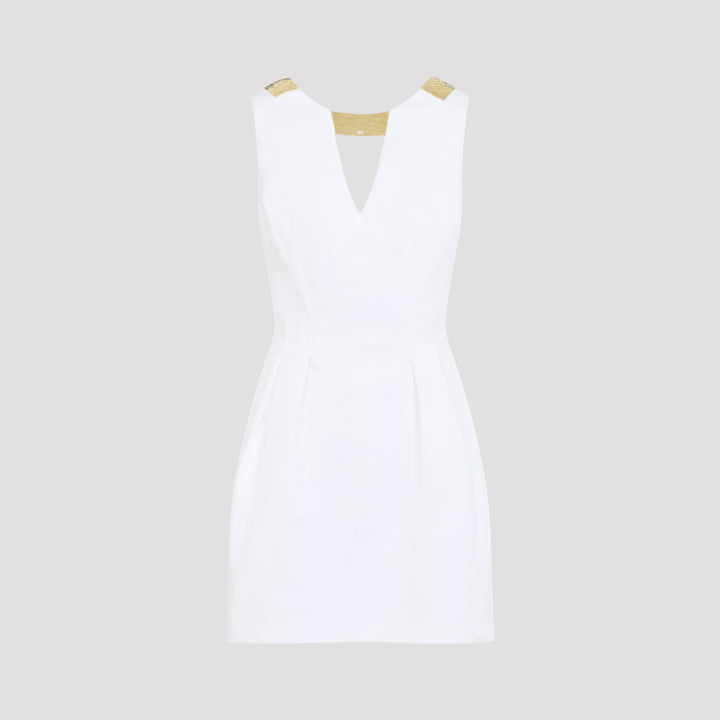 Elisabetta Franchi Mini dresses - Bianco | 420432557fb11892a00b93dc785735b5911cf105