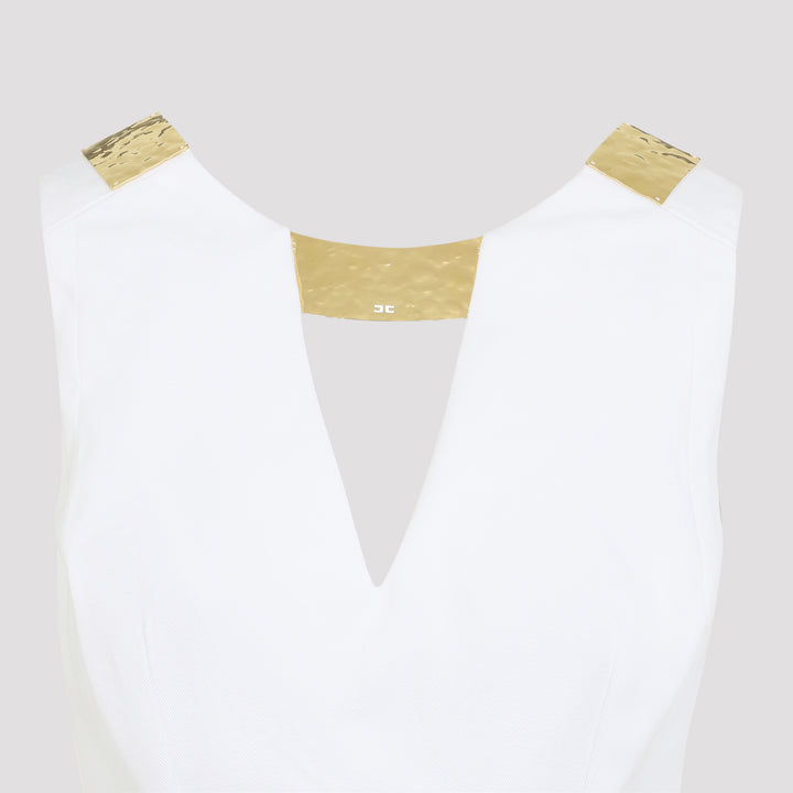 Elisabetta Franchi Mini dresses - Bianco | 9ced7562e24e59fcb5def3b4dc4f2ff9bfc9973f