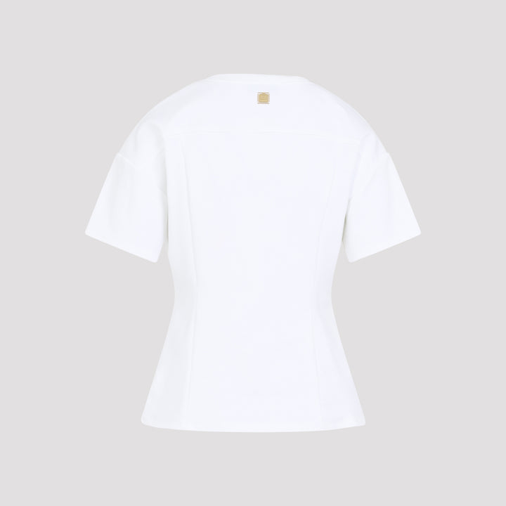 Elisabetta Franchi T-shirts - Bianco | a264dfabb3cddc8af67b288ba01dec205a784476