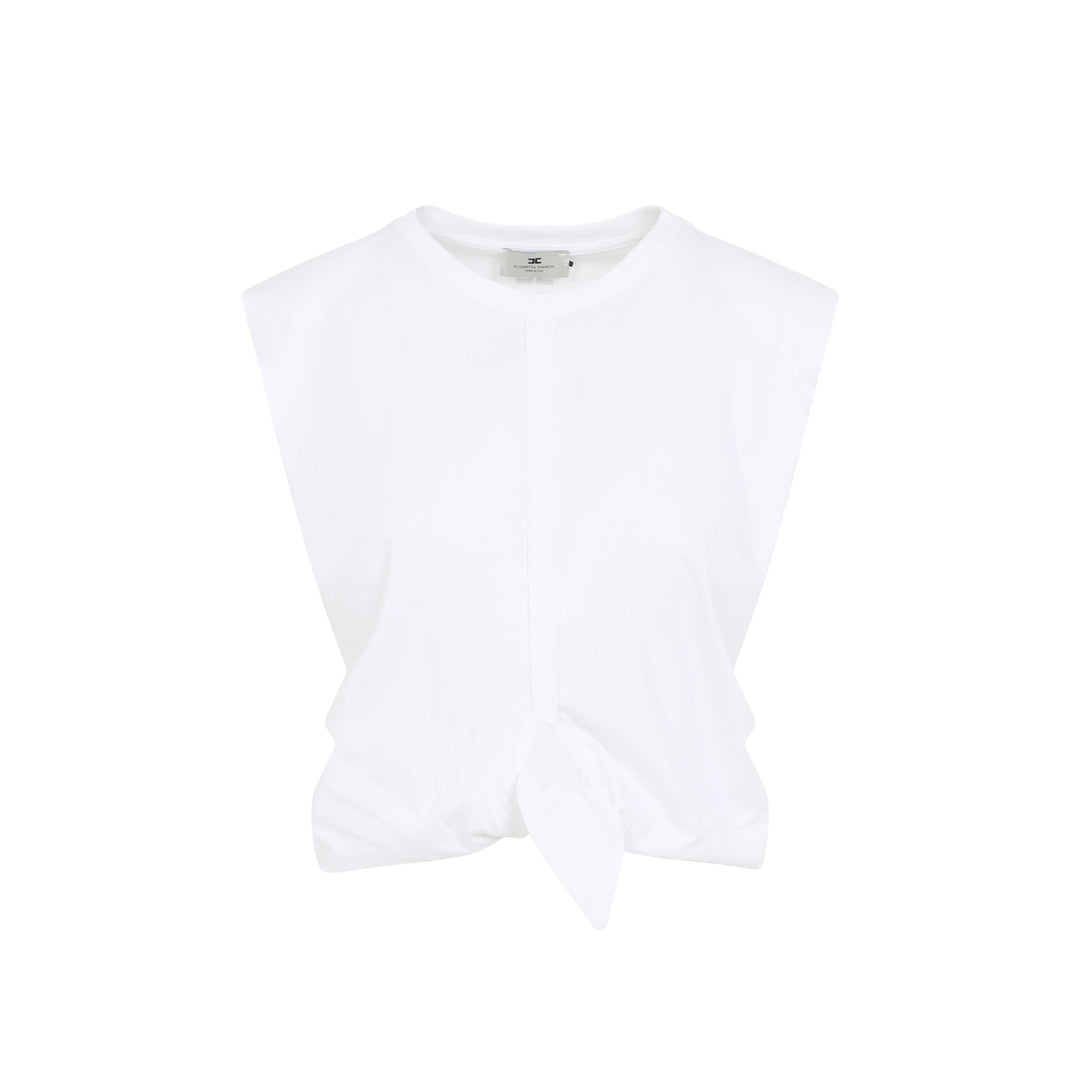Elisabetta Franchi T-shirts - Bianco | 65e891a8860d1efb103061d3bcd6a7b791e1ba44