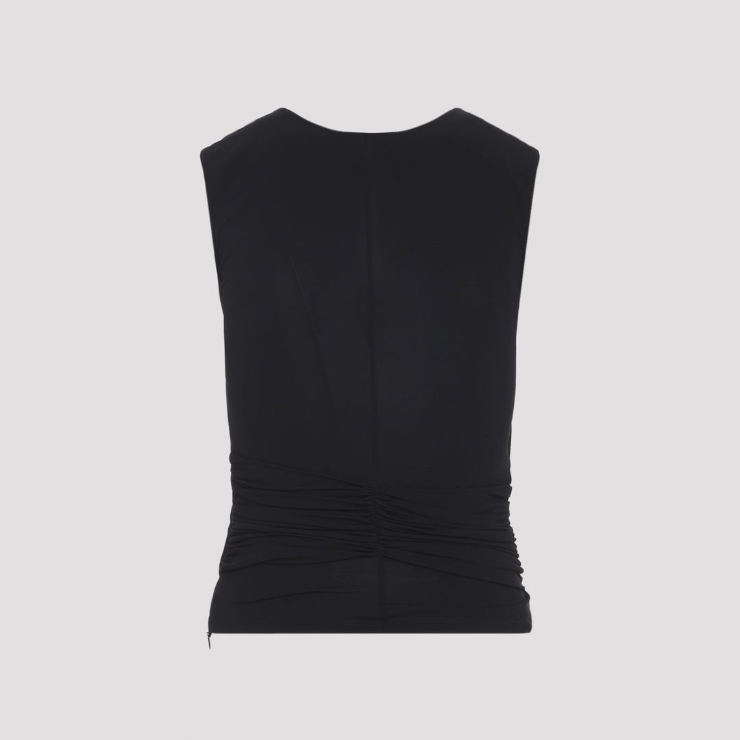 Elisabetta Franchi Top - Nero | 6c9fa8394f492970f0117588969b6c7f8d73fa10