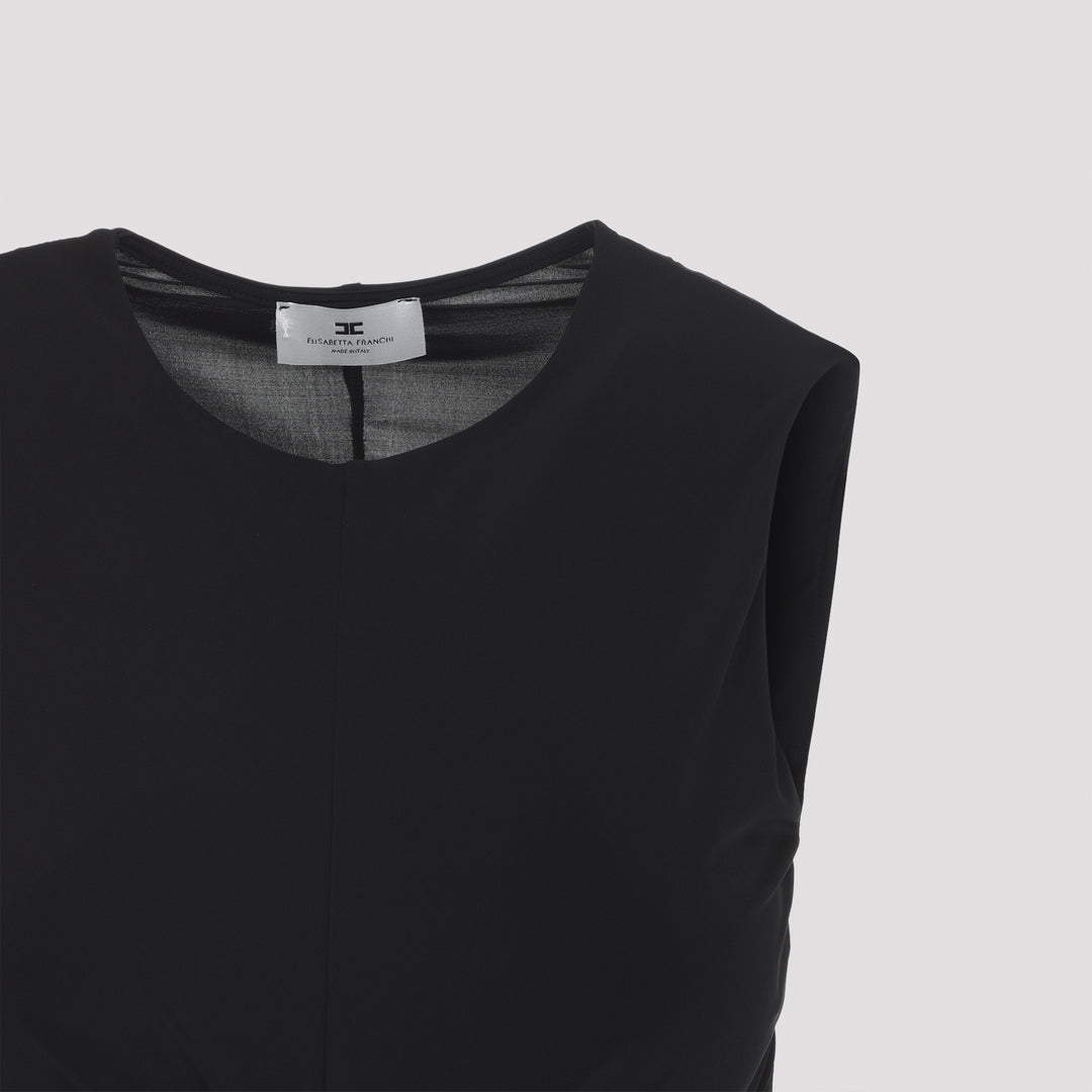 Elisabetta Franchi Top - Nero | d7369fe64750741dea67bce0550cbbe676f4fc88