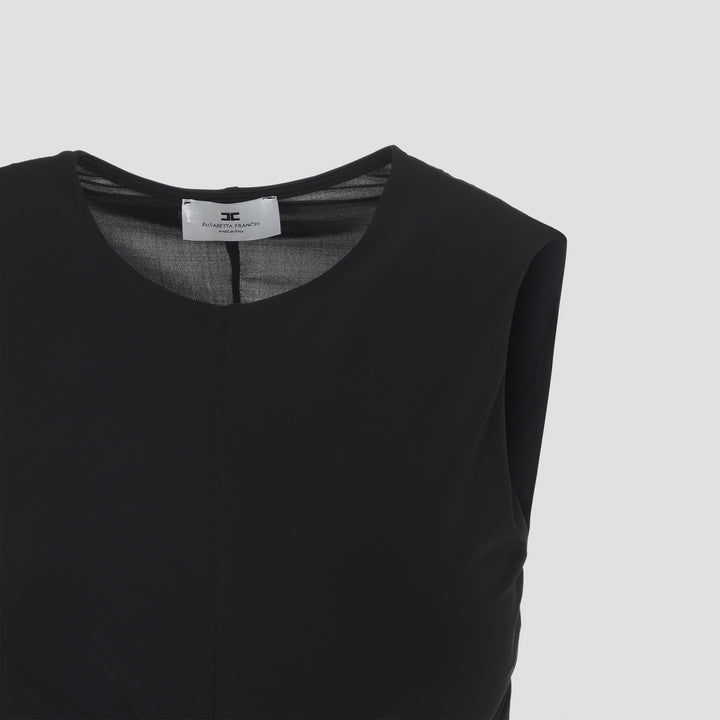 Elisabetta Franchi Top - Nero | d7369fe64750741dea67bce0550cbbe676f4fc88