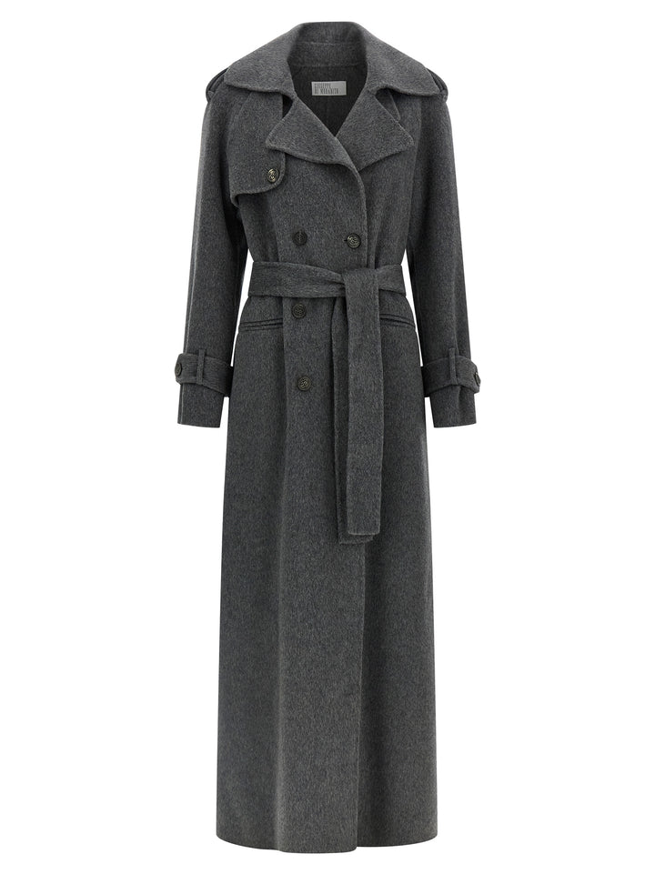 Giuseppe Di Morabito Long Coat Trench e Impermeabili - Grigio | 85dff10b0f899fabbdc93bb831ef10bbe23149e1