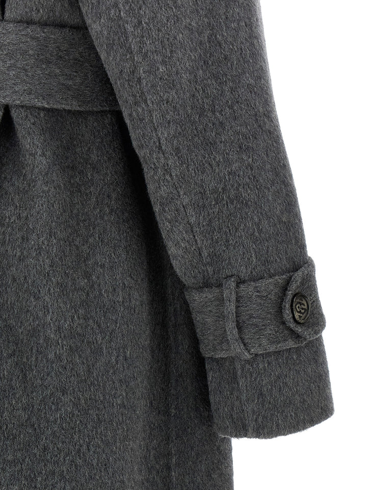 Giuseppe Di Morabito Long Coat Trench e Impermeabili - Grigio | 8c9e4850e07694a9dbf07e22aecd966618cc8a8b