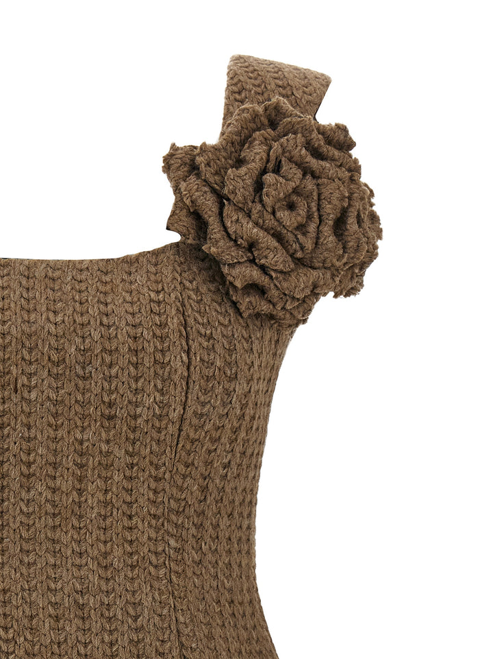 Giuseppe Di Morabito Wool Dress Abiti - Marrone | 8920de5c51714b624c7e5a041c15b2b149d163a3