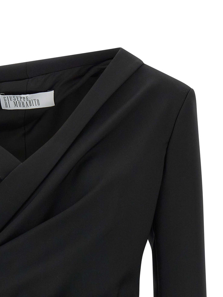 Giuseppe Di Morabito Asymmetrical Blazer BlazerS - Nero | e34e4788b954fd18c1c7192c884a0eee5d1d5dbb