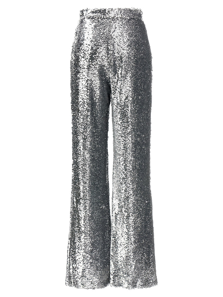 Giuseppe Di Morabito Sequin Pantaloni - Silver | 277b693bc903ff6c207f3e8871f69930a475bc38