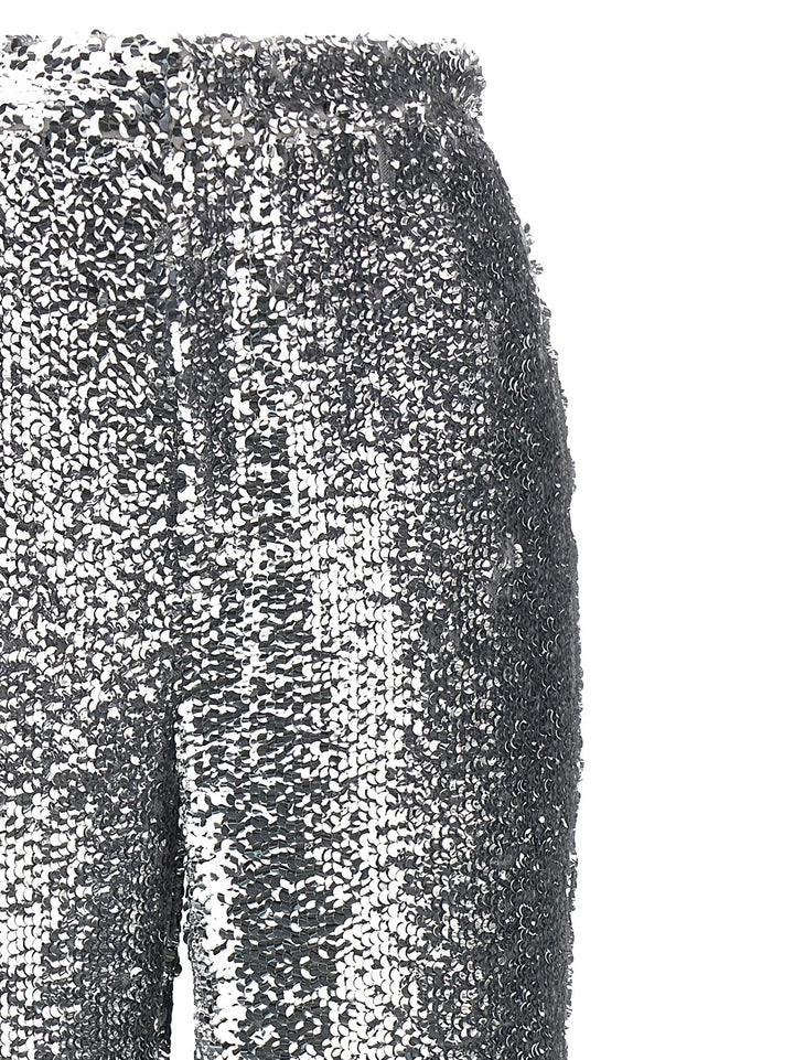 Giuseppe Di Morabito Sequin Pantaloni - Silver | 84c51db0f32b9d70019556f07b603fde57b01071
