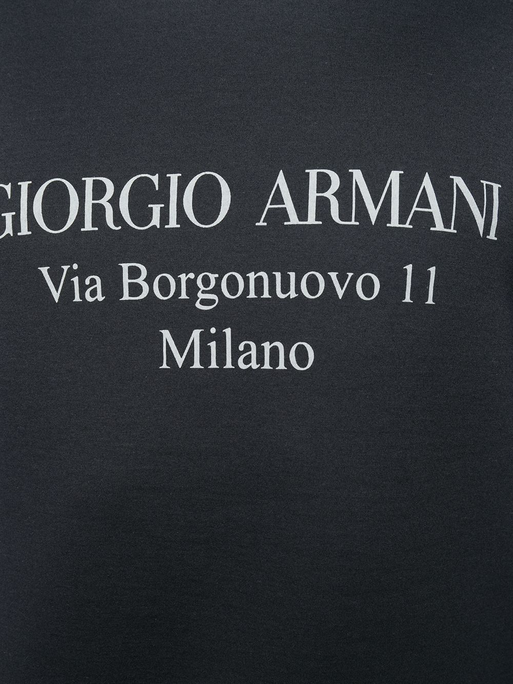 Giorgio Armani Round neck - Blu | 178cb2228baeda528f0781f885b5e2fb8c1bc329