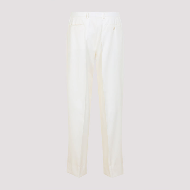 Brioni Regular & straight leg - Bianco | 6c9c6a563a0fe2a9680307428925a1d9b5529b72