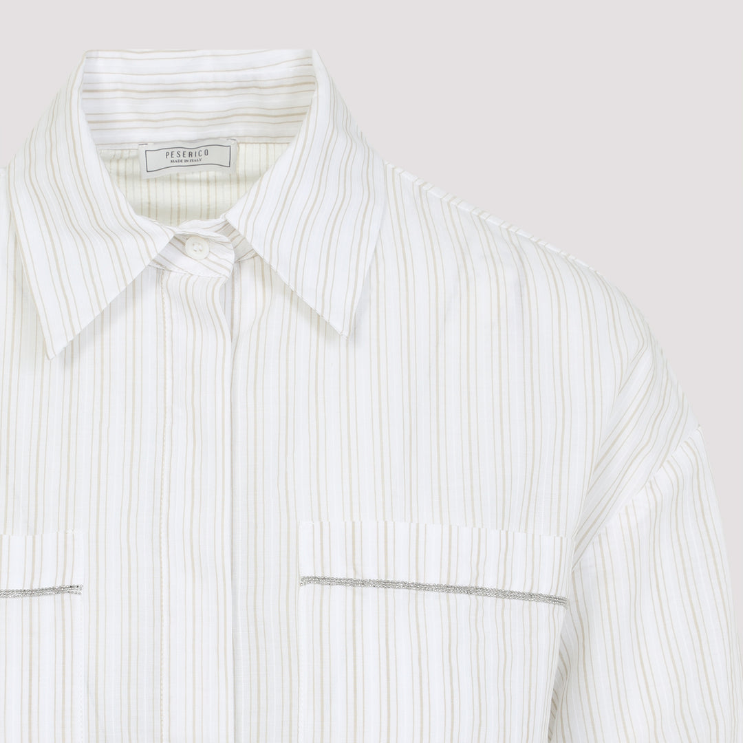 Peserico Shirts - Nude & Neutrals | 69f92dcfbe6fb1aad2ea8e7879a0d1bd9c993d4d