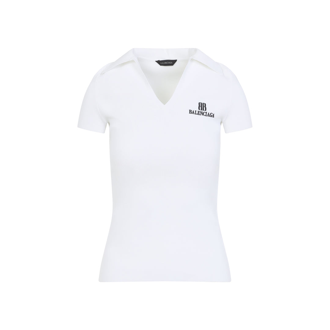 Balenciaga Polo - Bianco | bcf776d9d166d5e31c06c63d1f9625ea87fbae25