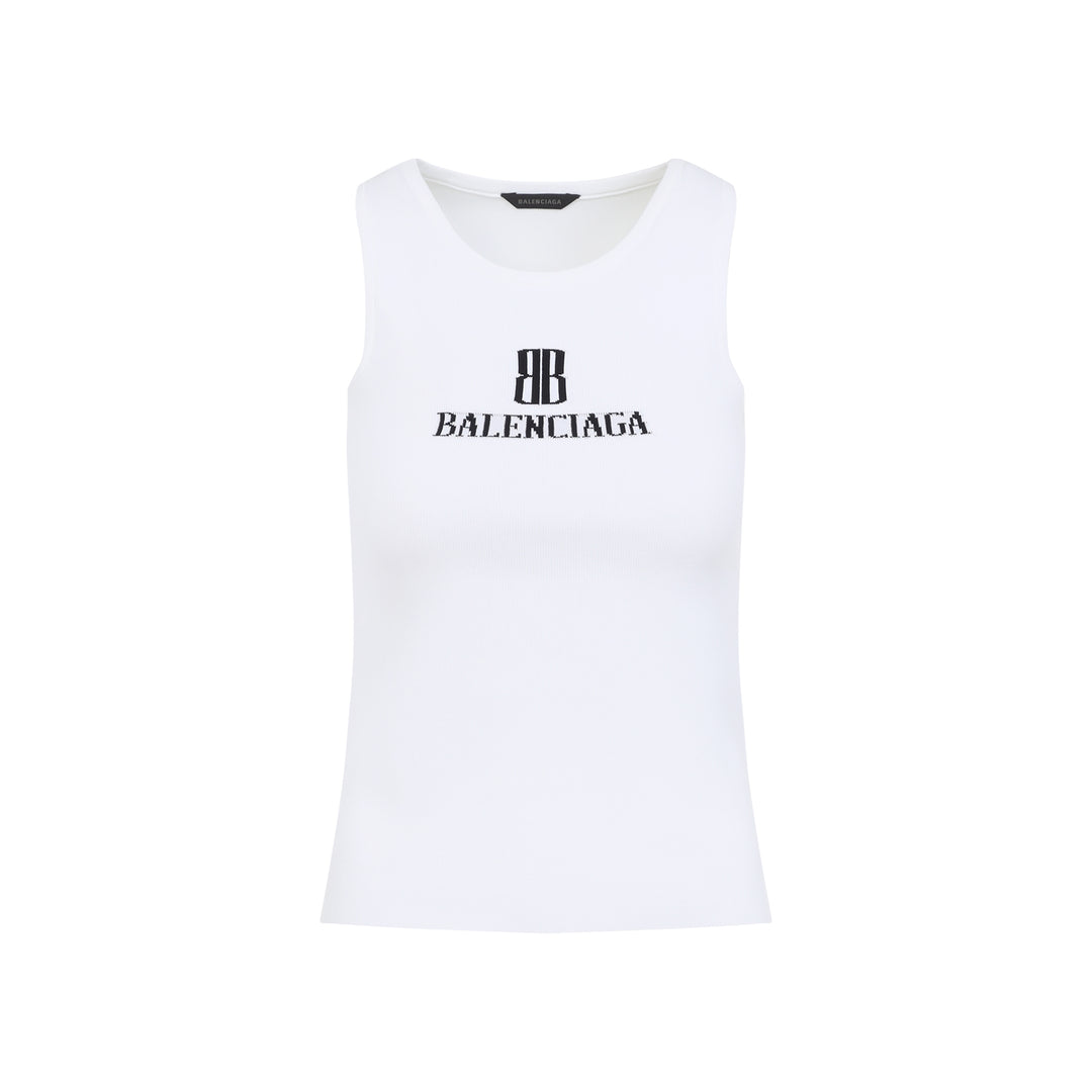 Balenciaga Top - Bianco | 184964958bcc4b1b3e42c1e40461ebca6f4bc737