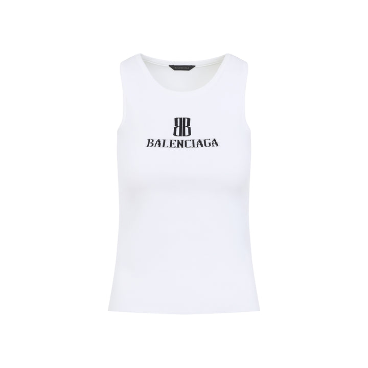 Balenciaga Top - Bianco | 184964958bcc4b1b3e42c1e40461ebca6f4bc737