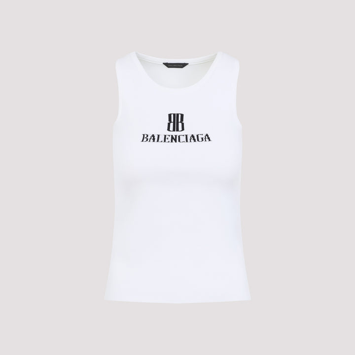 Balenciaga Top - Bianco | 756c4b04c35f7ef88465bc04b9c3fedeee5db7b5