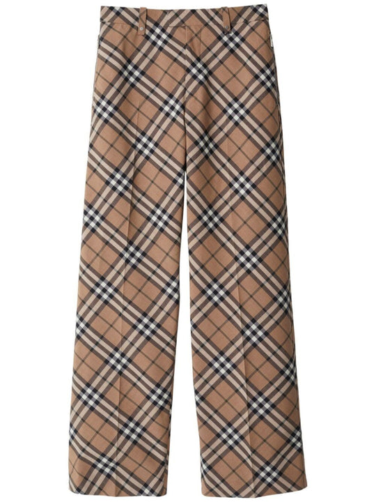 Pantaloni Sartoriali Check
