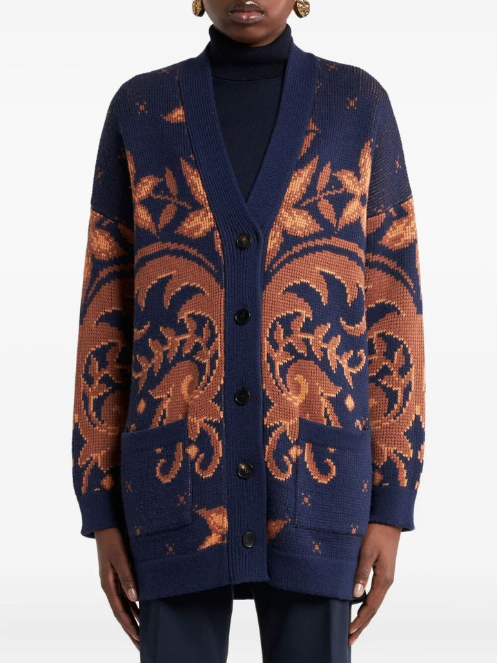 Etro Cardigan - Blu | 7b8da77add3396b03cdb86e3931adf3ab80ef17e