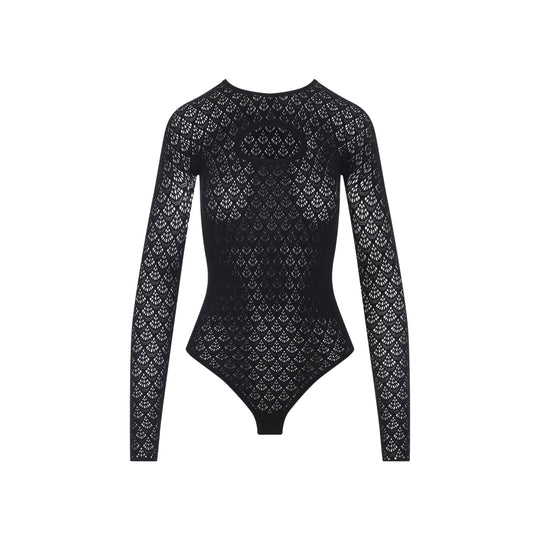 Black Net String Polyamide Body