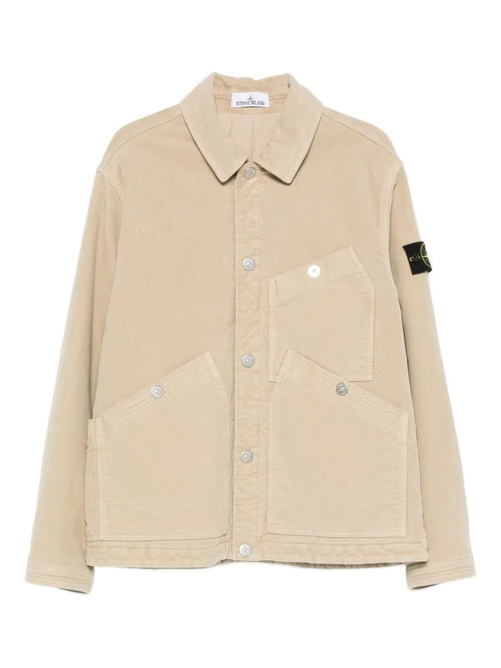 Stone Island Shirt jackets - Nude & Neutrals | 7f501a5f97ae227194e15eff00dd6845e70594e8