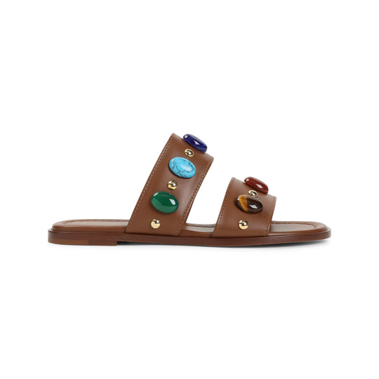 Brown Leather Sandals