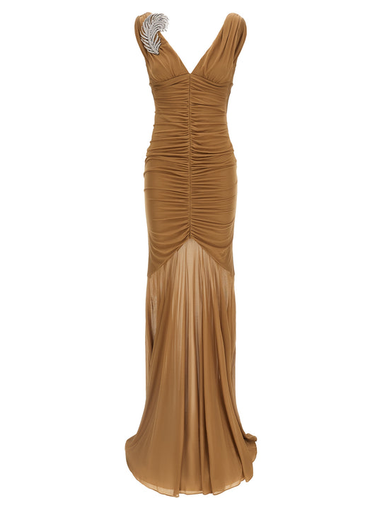 Pin Dress Abiti Beige