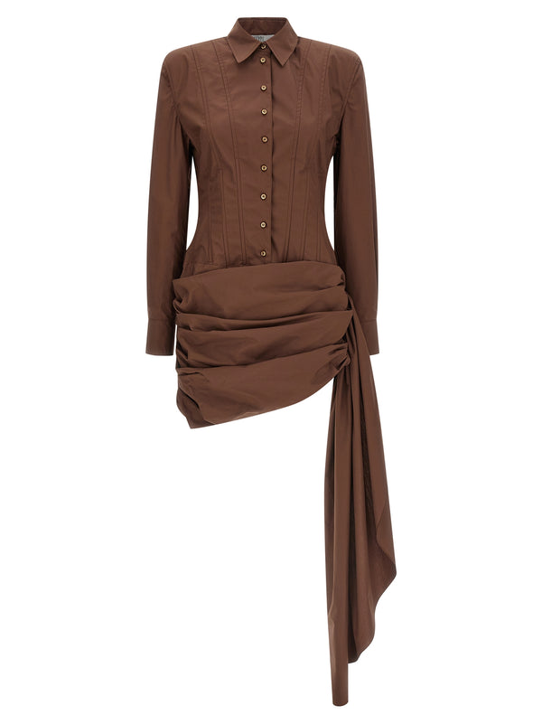 Chemisier Dress Abiti Marrone