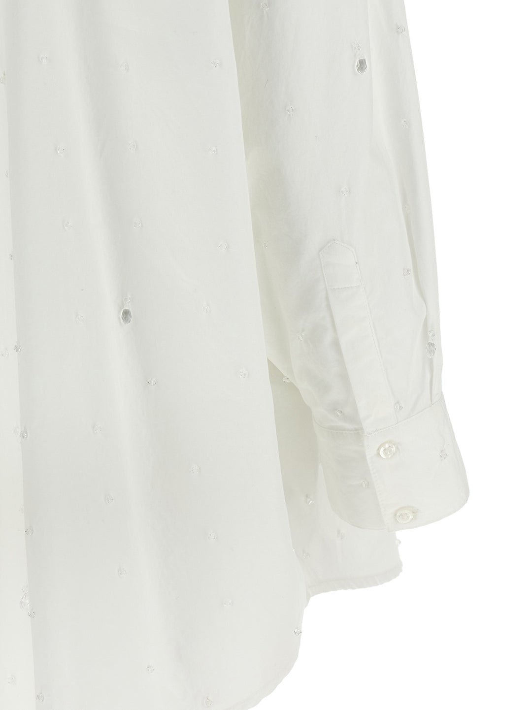 Giuseppe Di Morabito Crystal Shirt Camicie - Bianco | 52a27b25653da37833d1e1e9cdb6c0fdd72de048