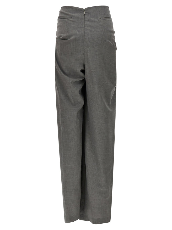 Giuseppe Di Morabito Cool Wool Pantaloni - Grigio | 8495389f3c4c3d87a184a01f77b4f1039494c6a9