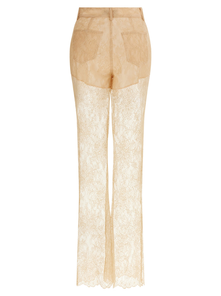 Giuseppe Di Morabito Lace Trousers Pantaloni - Rosa | 21b06384c06e01c5fb00629ef5eb53d24cd7a227