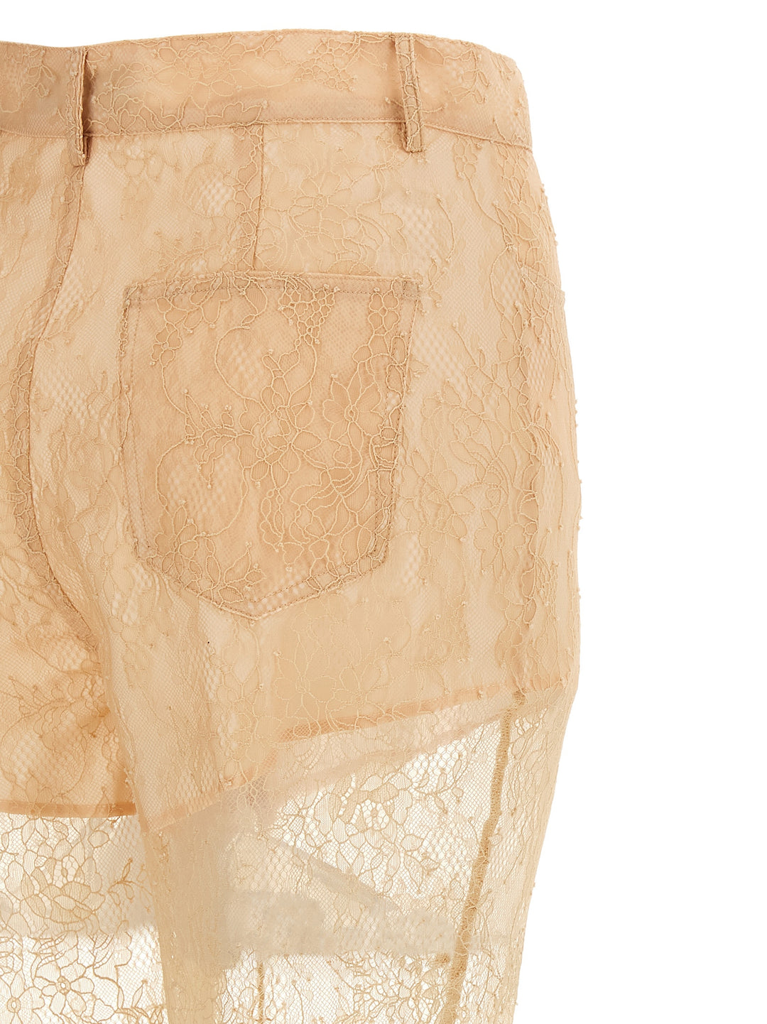 Giuseppe Di Morabito Lace Trousers Pantaloni - Rosa | 73d285d158e6e99acefe28f9aba1c5f0e4cc0449