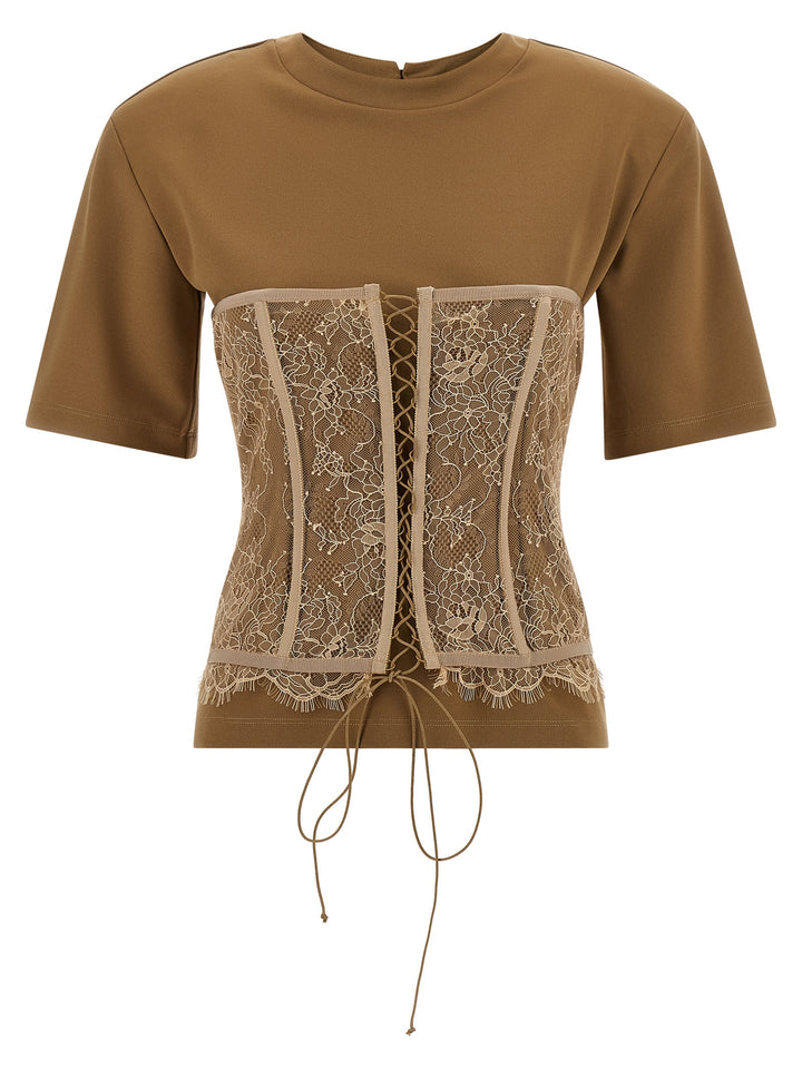 Giuseppe Di Morabito Bustier T shirt - Marrone | 0974357698bf8886c92346de03c2b09275246d5d