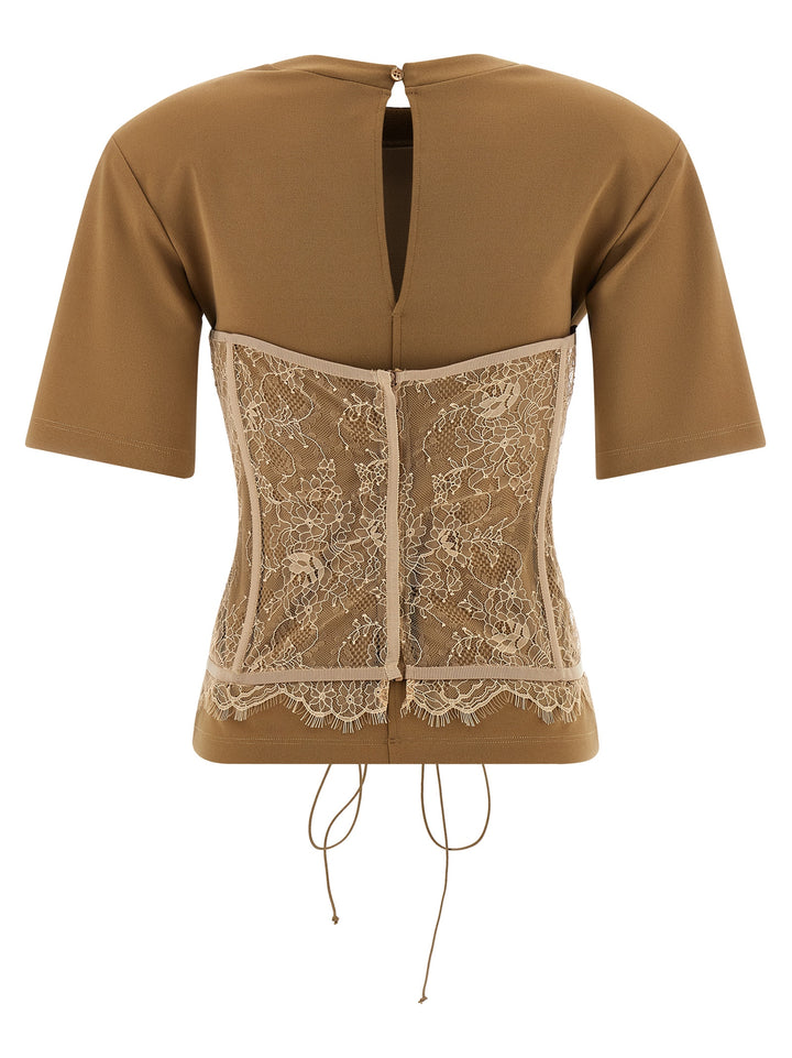 Giuseppe Di Morabito Bustier T shirt - Marrone | c68c6b5a314664368c5c51cb82598f94baf94a8d