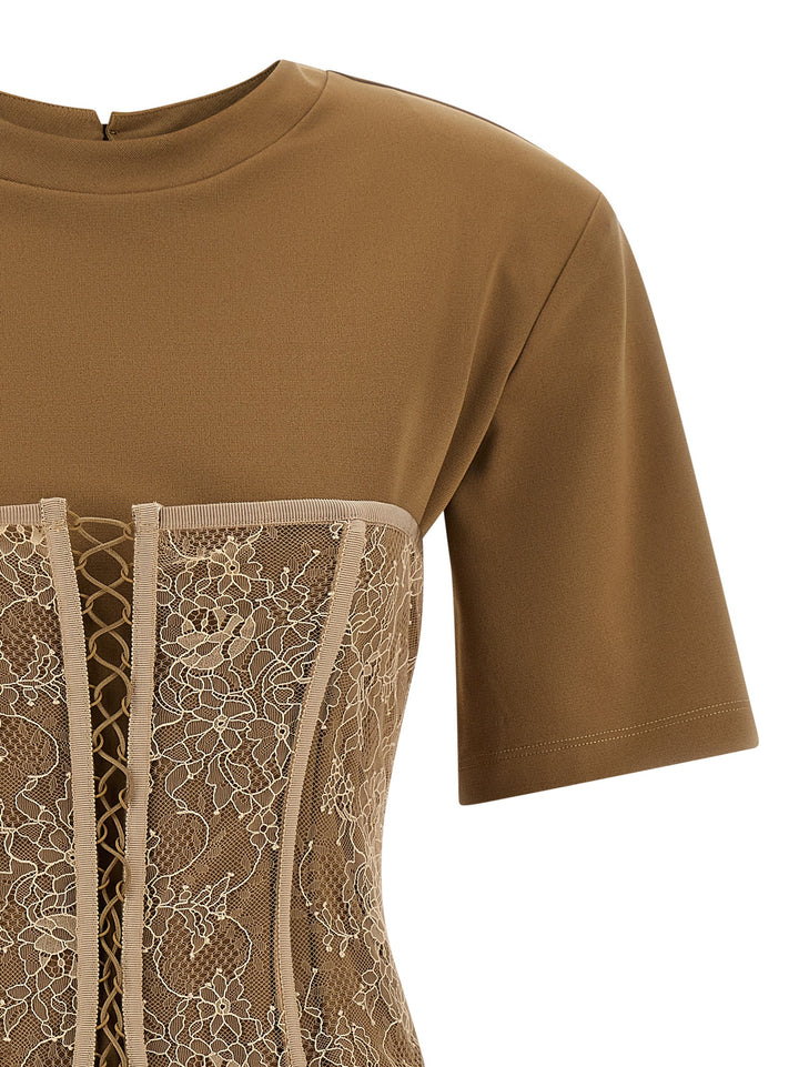 Giuseppe Di Morabito Bustier T shirt - Marrone | dab991055a5e7bb04c74d9bee24c360e828e31af