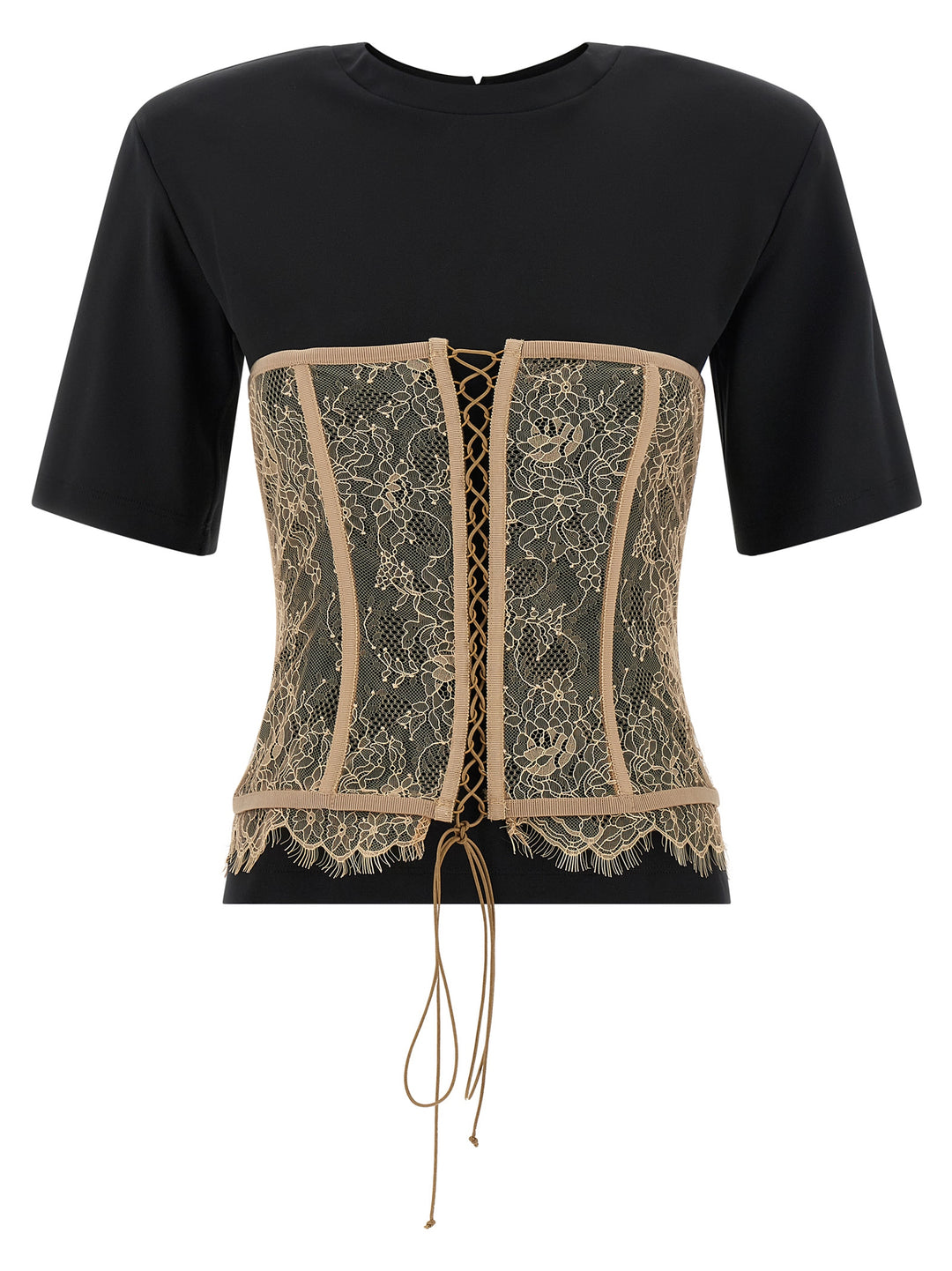 Giuseppe Di Morabito Bustier T shirt - Nero | 899ec25943187c3365c84f877f947e2041c9187f