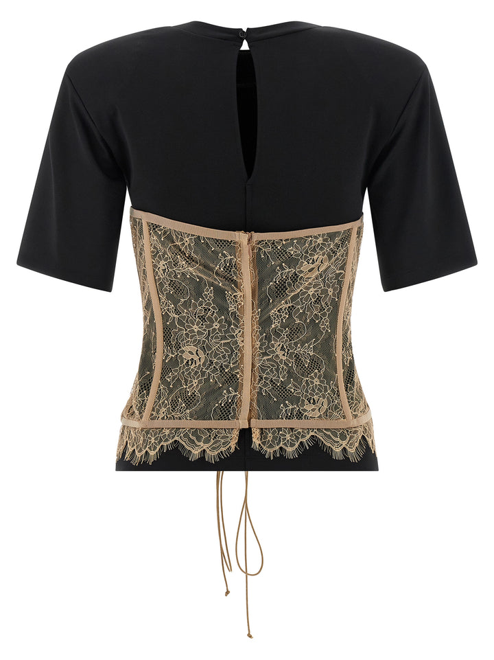 Giuseppe Di Morabito Bustier T shirt - Nero | a077af23fa54e405a43c9d7a5a07cc45c3fab260