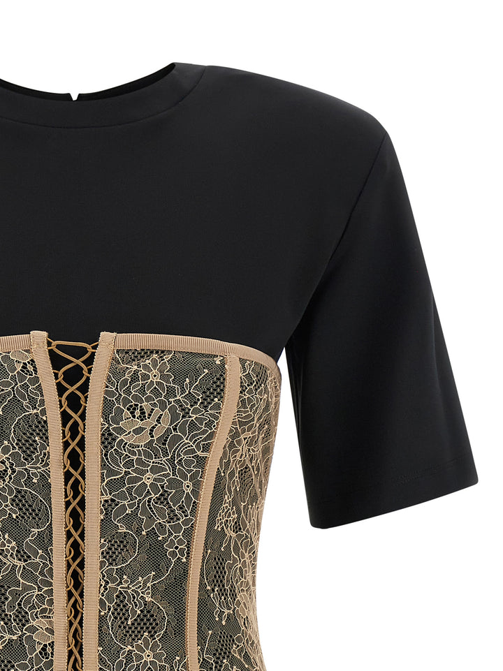 Giuseppe Di Morabito Bustier T shirt - Nero | f19631bc75e7cf4c5a77dab9fbcf2c8e333239eb
