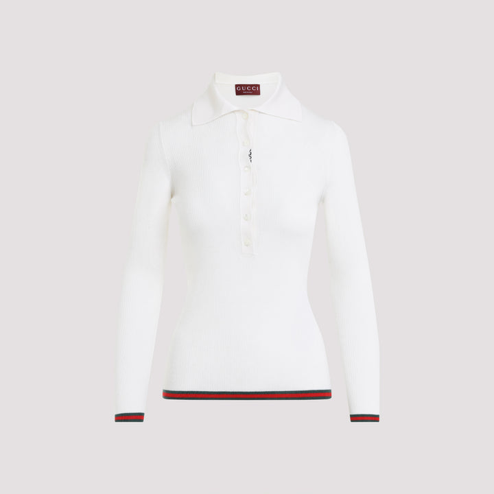 Gucci Polo - Bianco | 13c033c9a4a84fb9d61d640092bfb0ca9804cd45