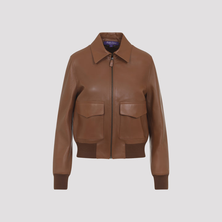 Ralph Lauren Collection Bomber jackets - Marrone | a7494790f382aed030d619b1b7d5f5313a2e6fc8