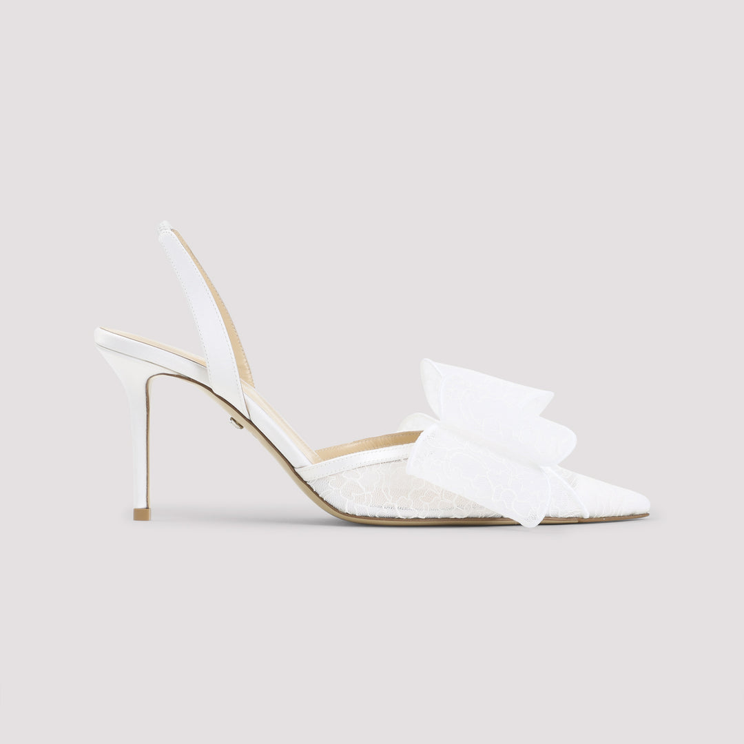Mach & Mach Decollete - Bianco | eb105e8ba5306acd639b12c966e265b53aa77d47