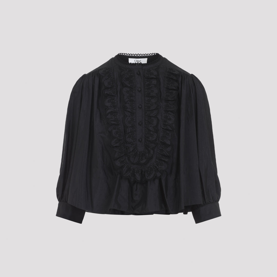 Chloe Top - Nero | de09ec0d50de46d6352295553db08b4fec83bbfa