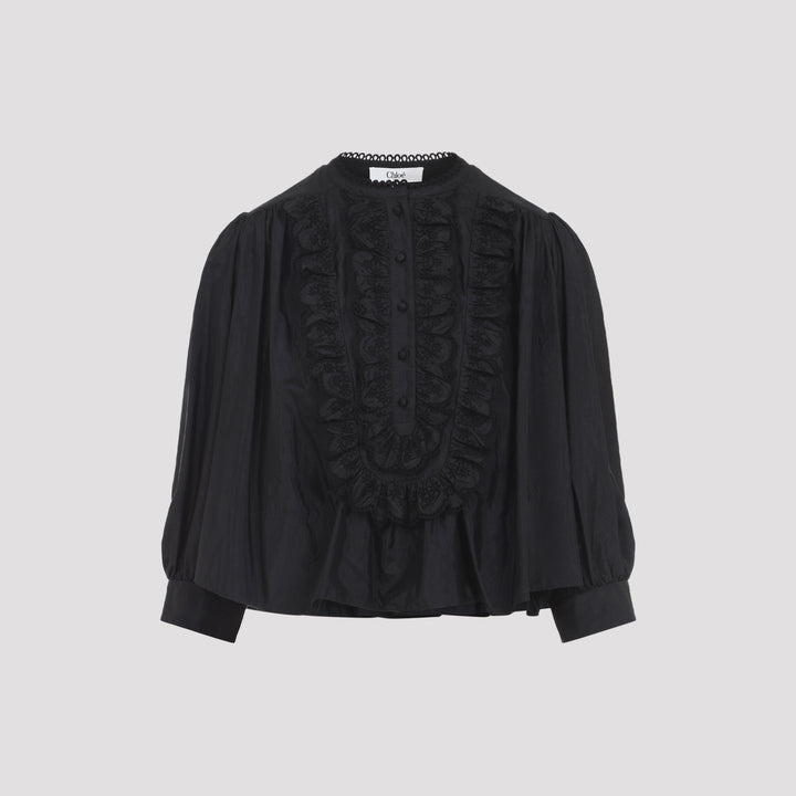 Chloe Top - Nero | de09ec0d50de46d6352295553db08b4fec83bbfa