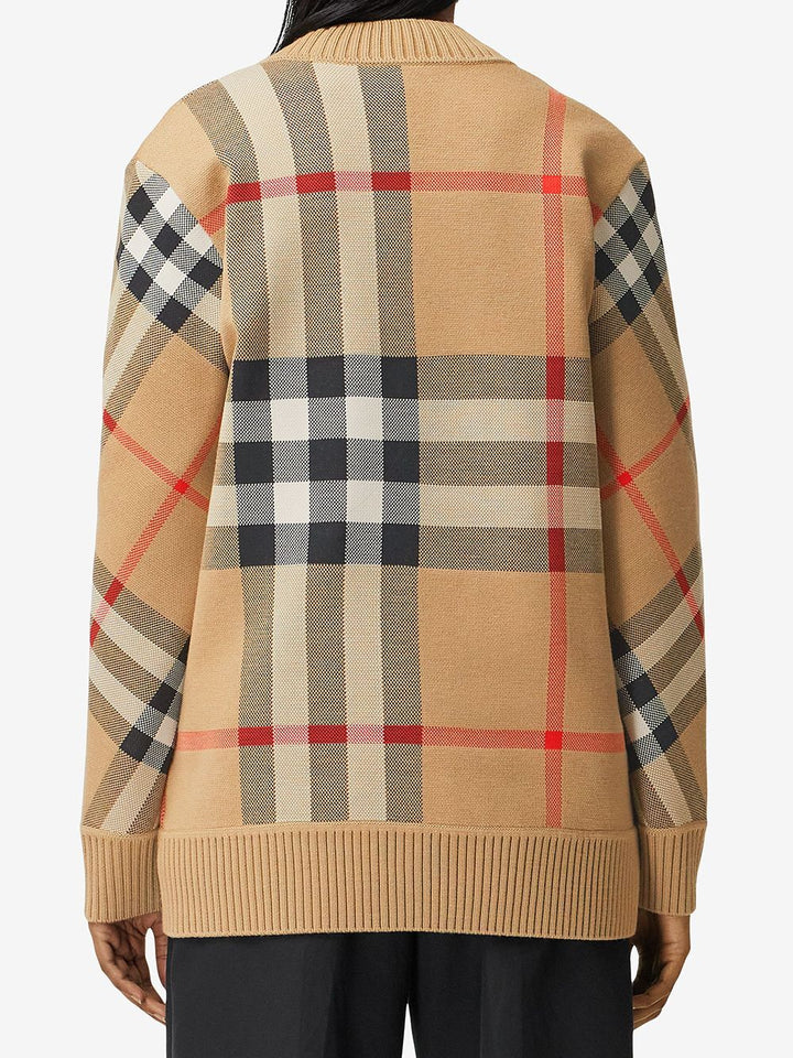 Burberry London England Cardigan - Marrone | b8e7c7ffbe1b40721649ac8c6cb56d64d7ad882e