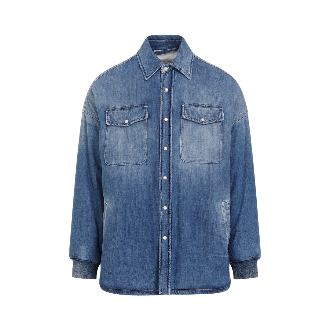 Alexander Mcqueen Shirts - Blu | 13d4f35b4a383e3064e355572850813597d3920b